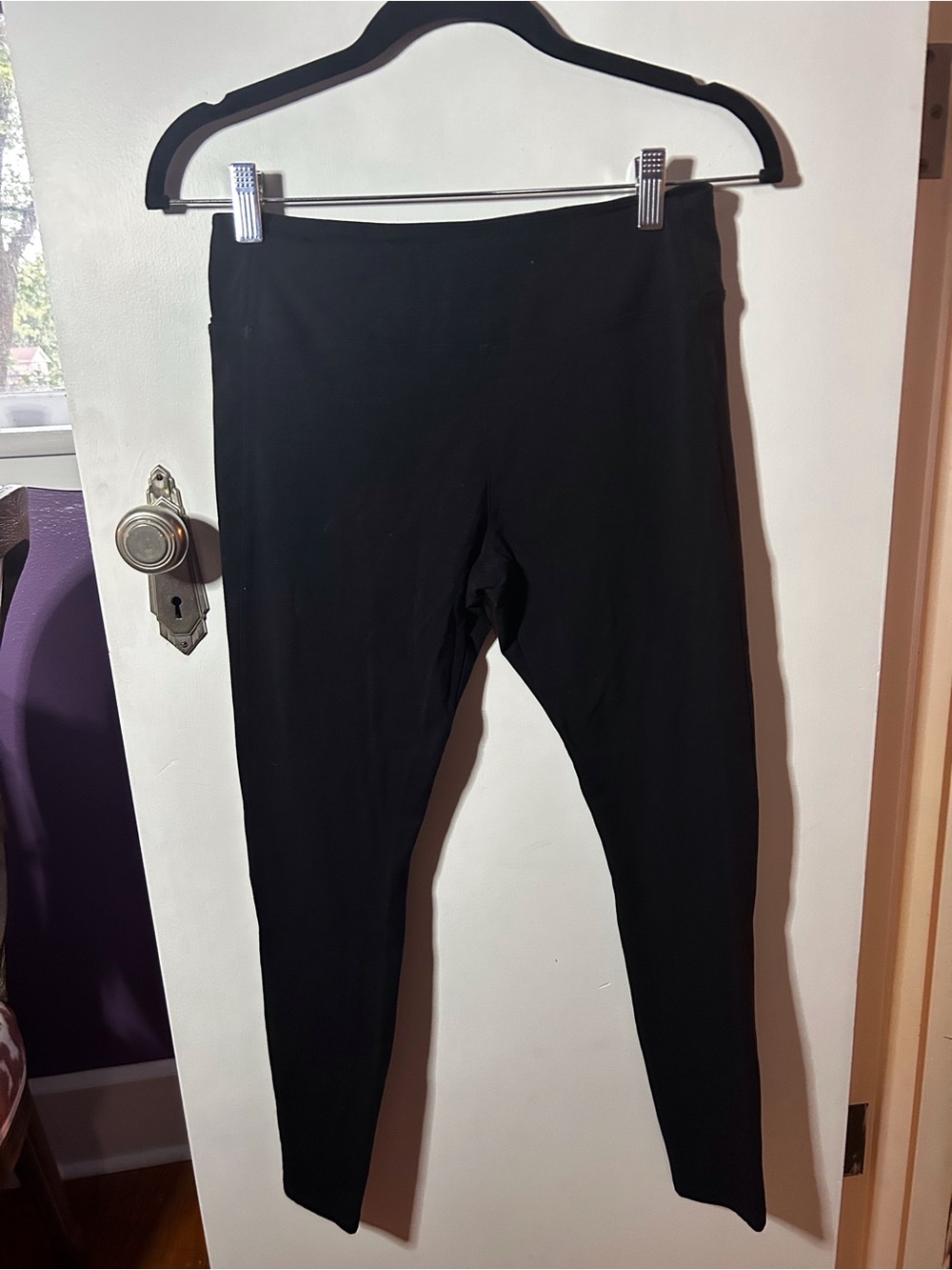 American Giant Black Leggings